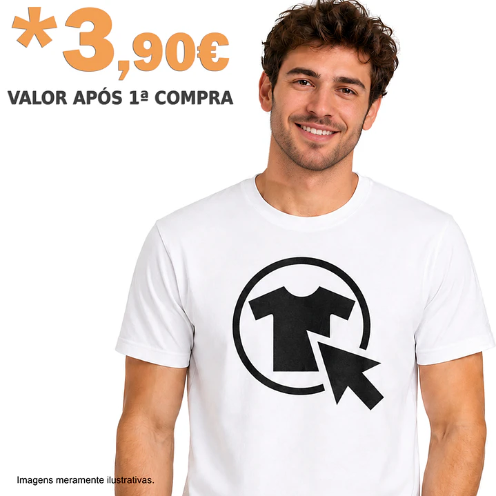 T-SHIRTS HOMEM 150 PRINT ON DEMAND 1