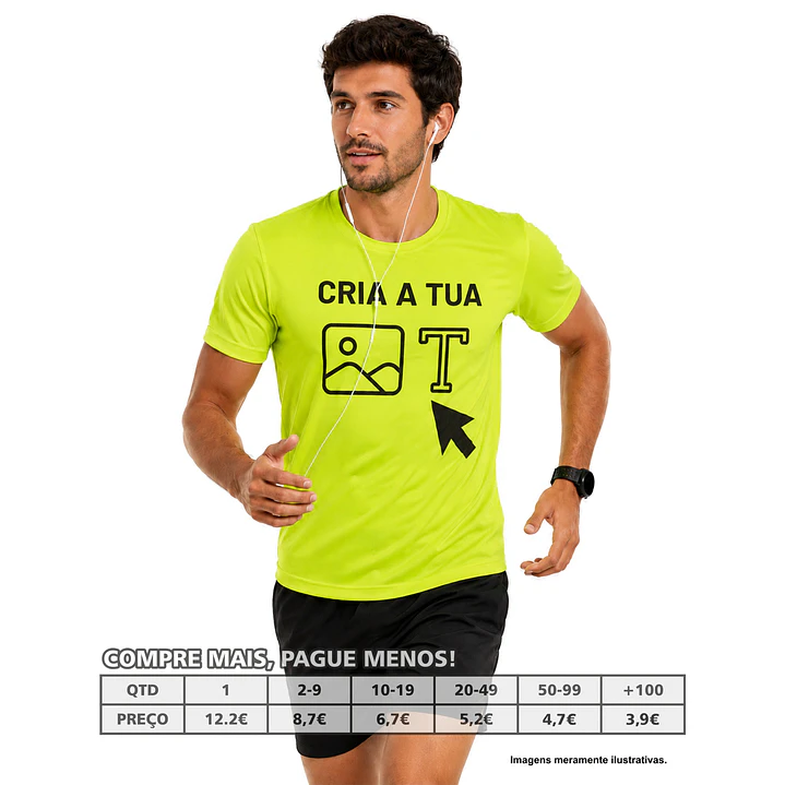 T-SHIRTS HOMEM DESPORTO PERSONALIZADAS 1
