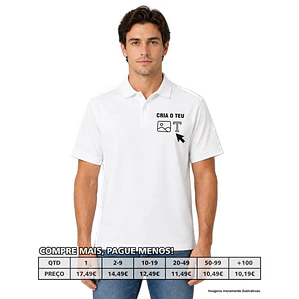POLOS HOMEM PERSONALIZADOS