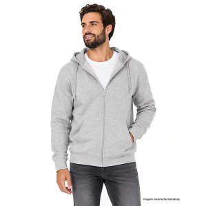 SWEAT CAPUZ COM FECHO HOMEM/UNISSEXO PROMO