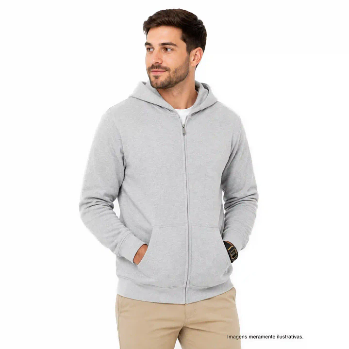 SWEAT CAPUZ COM FECHO HOMEM/UNISSEXO 1