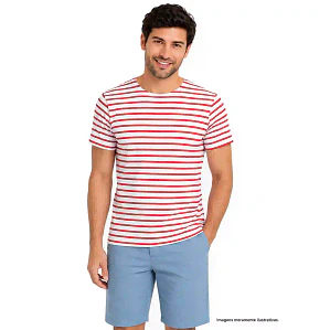 T-SHIRT HOMEM RISCAS
