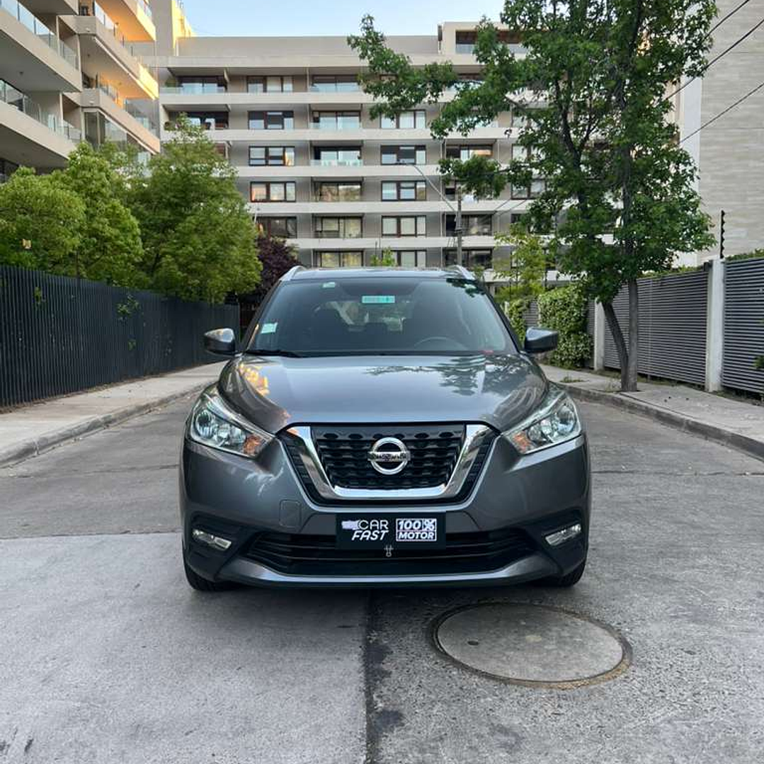 NISSAN KICKS ADVANCE / AÑO 2018 / 98000KM / 4X2 / AUTOMATICA / BENCINA 2