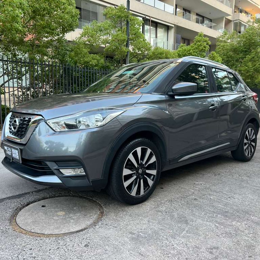 NISSAN KICKS ADVANCE / AÑO 2018 / 98000KM / 4X2 / AUTOMATICA / BENCINA 3