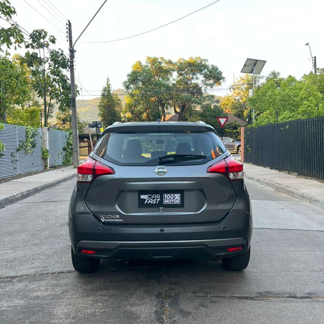 NISSAN KICKS ADVANCE / AÑO 2018 / 98000KM / 4X2 / AUTOMATICA / BENCINA 6