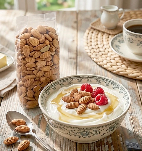 Almendra Entera Mediana Carifood 500 g.