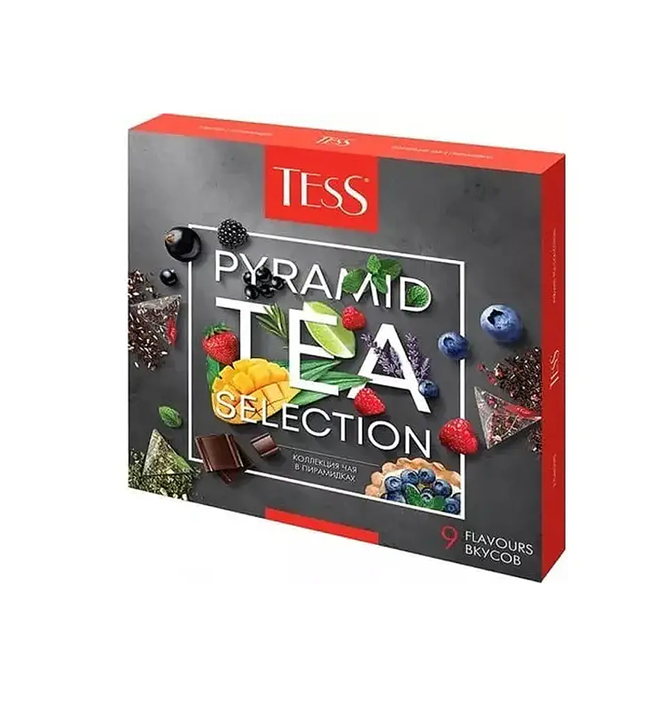 Caja Tess Colección. Té En Piramides 9 Sabores 45 bolsitas 1