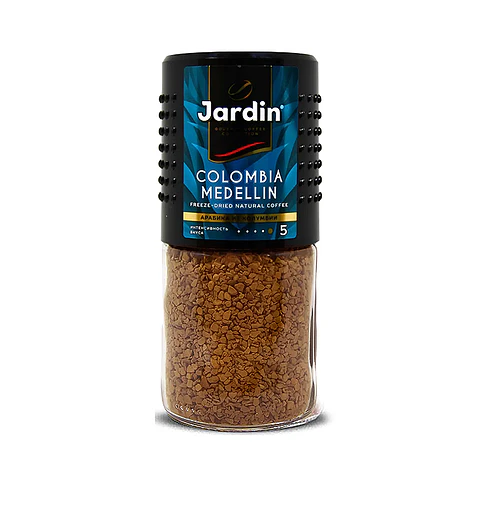 Café Instantáneo Liofilizado Jardin Colombia Medellín 95 g.