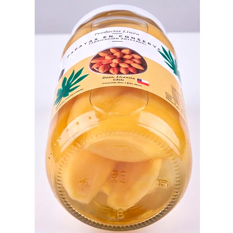 Papayas En Conserva Premium Liwen 1kg