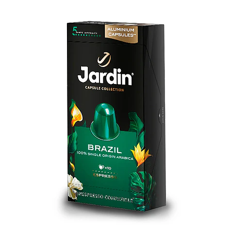 Café Brazil Jardin 10 Cápsulas, Compatible Nespresso