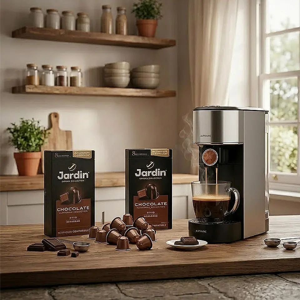  Café Chocolate Jardin 10 Cápsulas, Compatible Nespresso  2