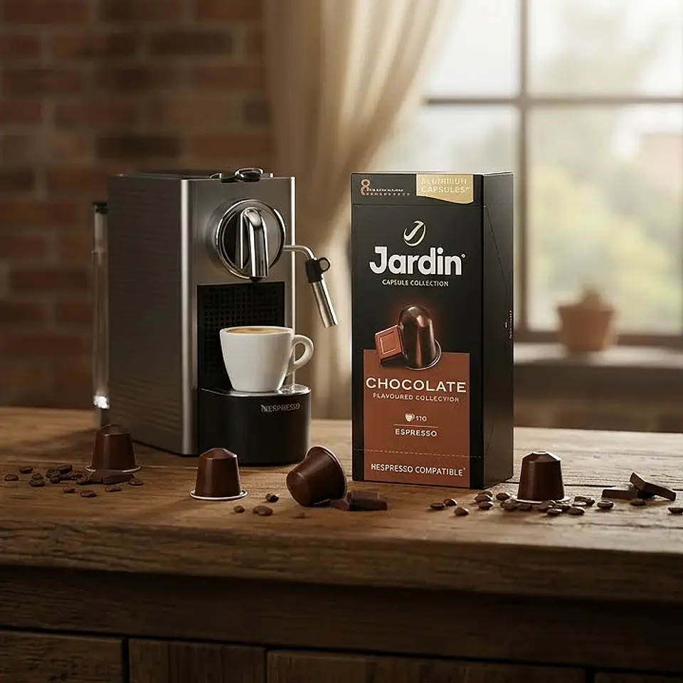  Café Chocolate Jardin 10 Cápsulas, Compatible Nespresso  3