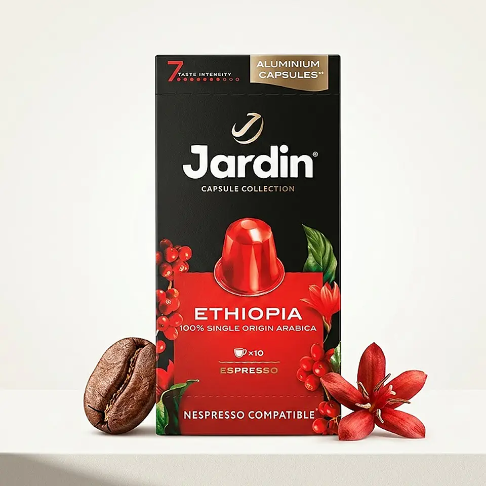  Café  Ethiopia Jardin 10 Cápsulas, Compatible Nespresso 4