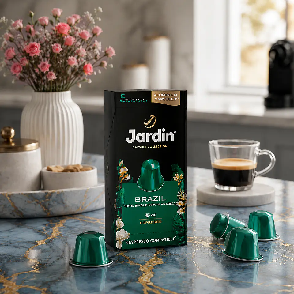 Pack Café Nespresso Jardin, 3 Variedades,( Brasil, Perú, Ethiopia), 30 Cápsulas  2