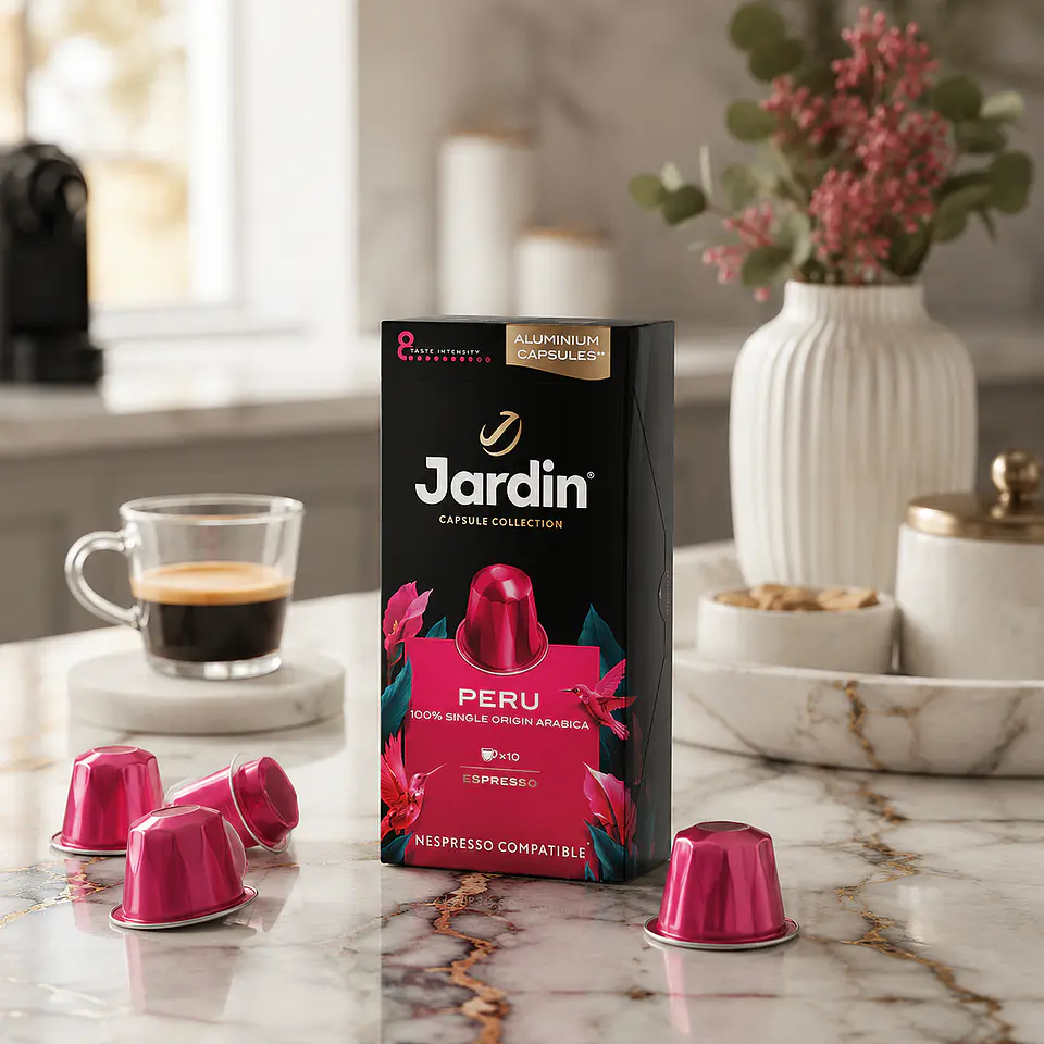 Pack Café Nespresso Jardin, 3 Variedades,( Brasil, Perú, Ethiopia), 30 Cápsulas  3