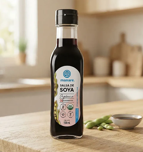 Salsa De Soya Orgánica Manare 150ml