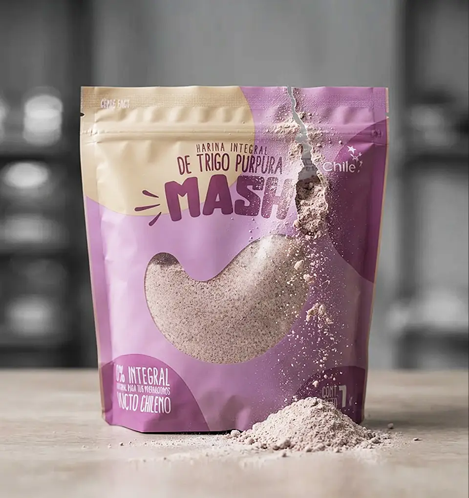 Harina Integral Trigo Púrpura Mash 1 Kg 2
