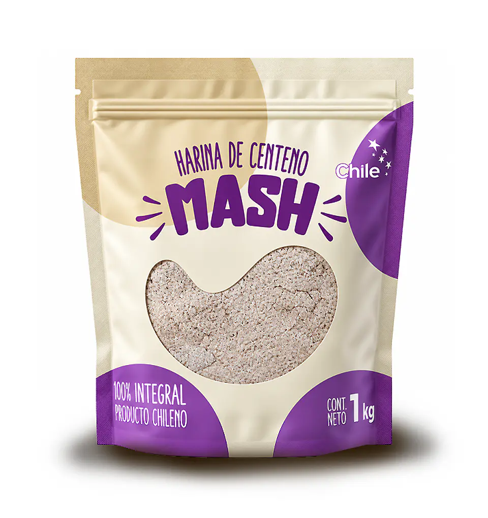 Harina De Centeno 100% Integral Mash 1 Kg 1
