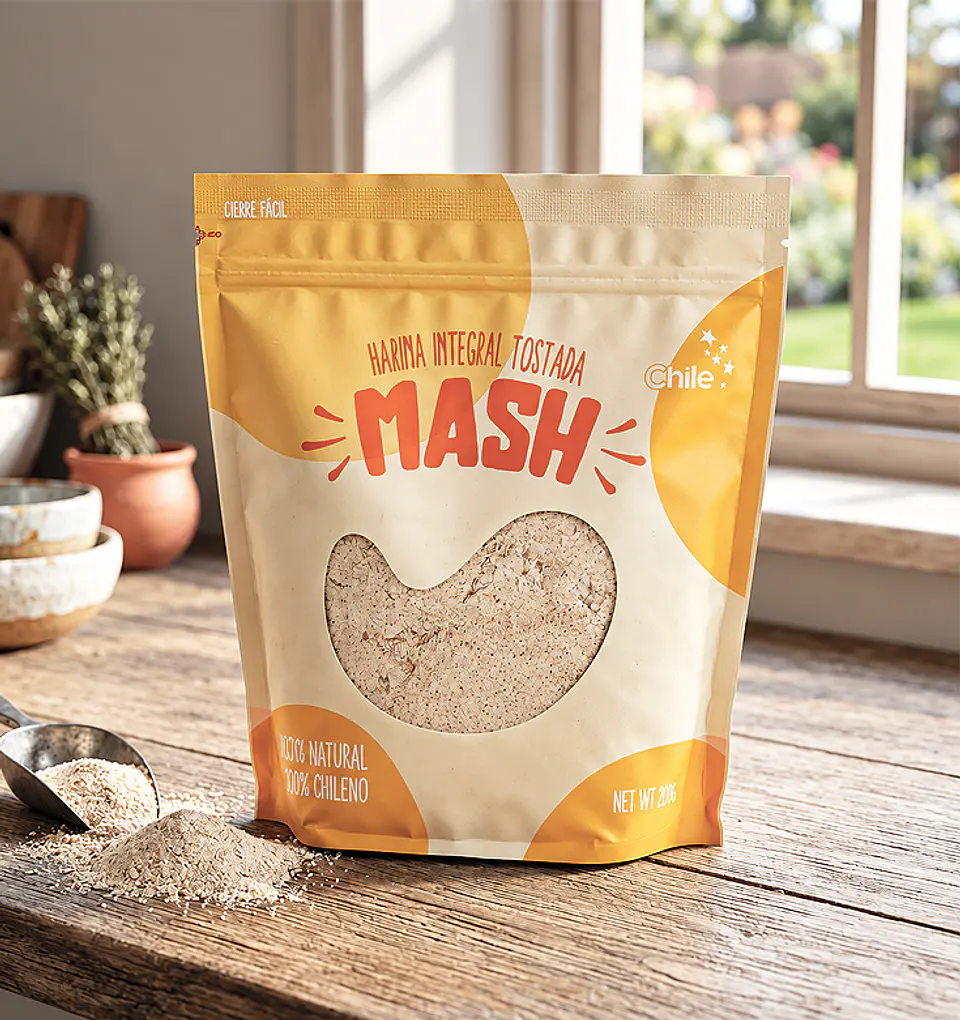 Harina Integral Tostada Mash 1 Kg. 3