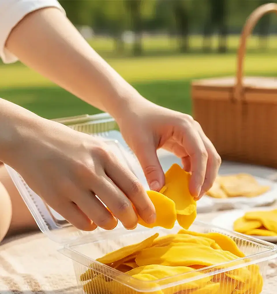 Mango Deshidratado Laminado Carifood 500 Gr. 2