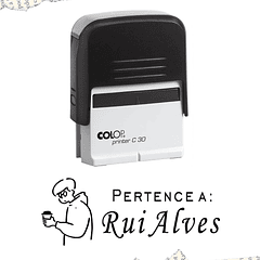 Carimbo automático | Pertence a: