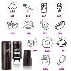 Carimbo Trodat 4912 -  Para cartão fidelidade