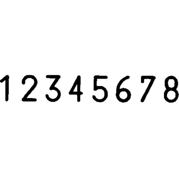  Carimbo de numerador sequencial / automática - 8 dígitos REINER C1 2