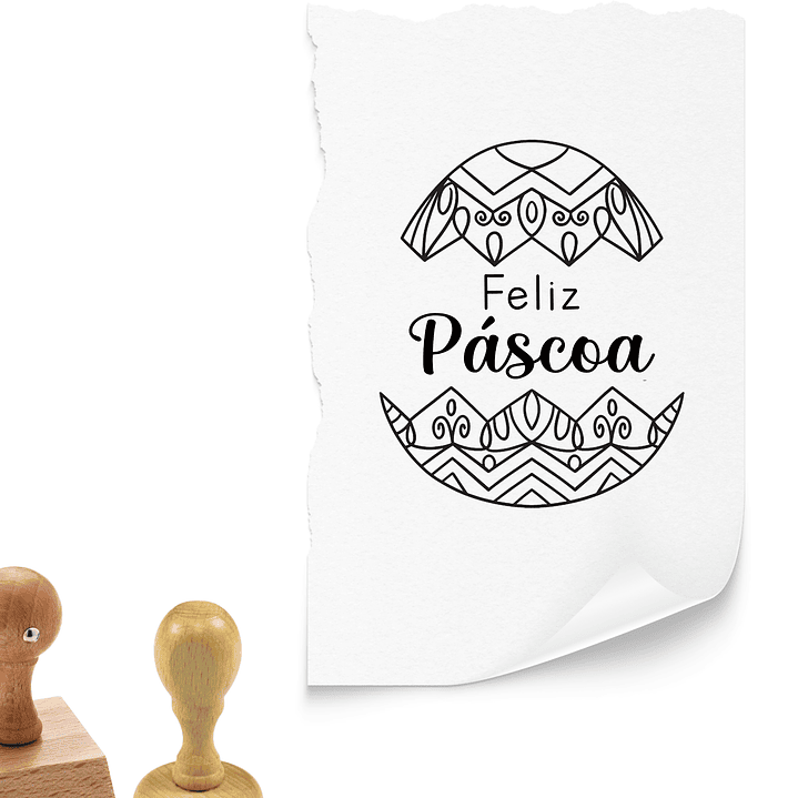 Carimbo | Feliz Páscoa  1