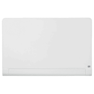 Quadro branco nobo diamond cristal magnetica esquinas redondas 1264x711 mm