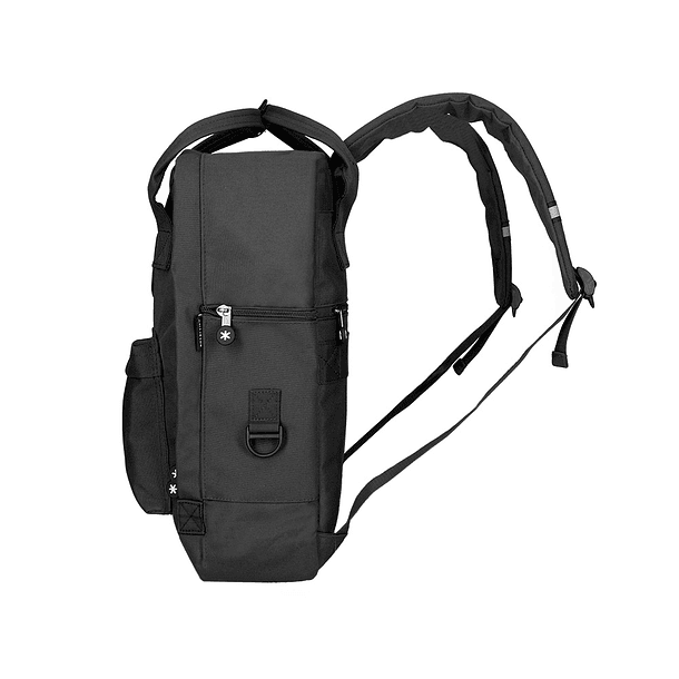 Mochila escolar antartik com bolso exterior preta 270x120x380 cm 8