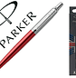 Esferografica parker jotter core kensington red em blister - Thumbnail 1