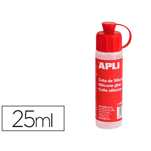 Cola de silicone apli liquida boiao de 25ml