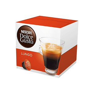 Cafe dolce gusto longo caixa monodoise de 16 unidades