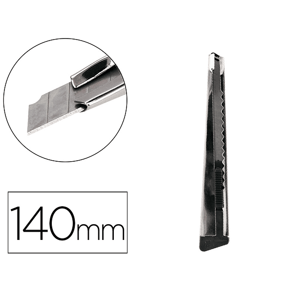 X-ato q-connect met. estreitoliderpapel lamina de 9 mm , blister de 1 un 1