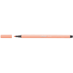 Marcador stabilo aguarelavel pen 68 pele claro 1 mm