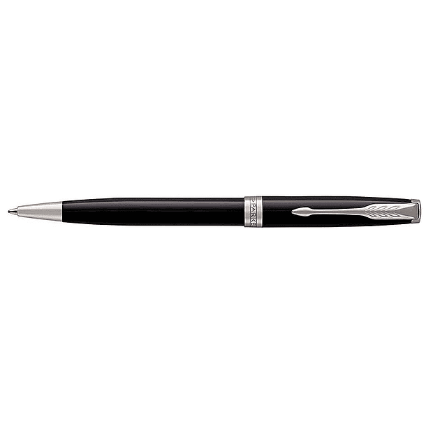 Esferografica parker sonnet lacada preto ct 2