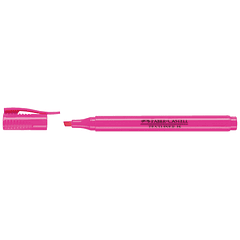 Marcador faber fluorescente textliner 38 rosa