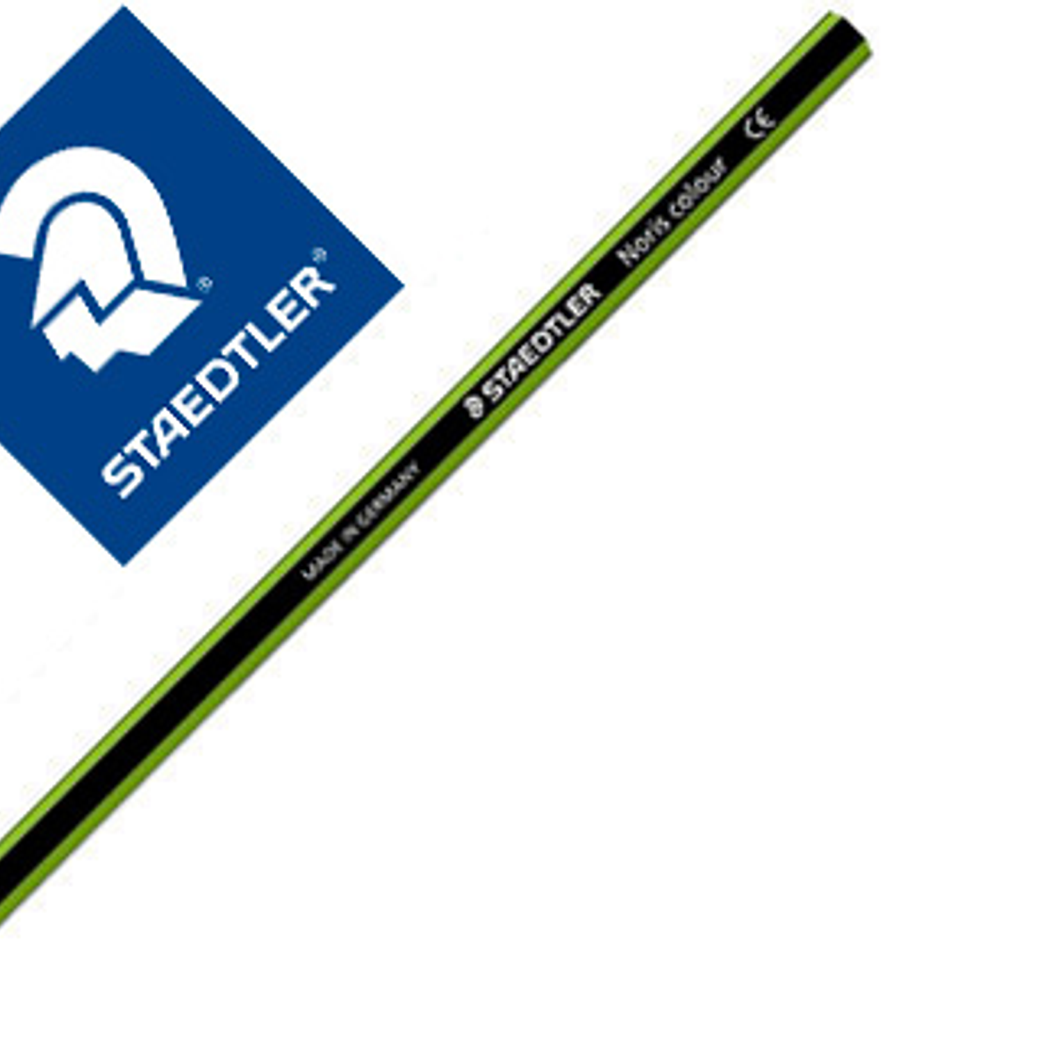 Lapis de cor staedtler wopex ecologico verde claro 1