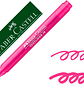 Marcador faber fluorescente textliner 38 rosa - thumbnail 1