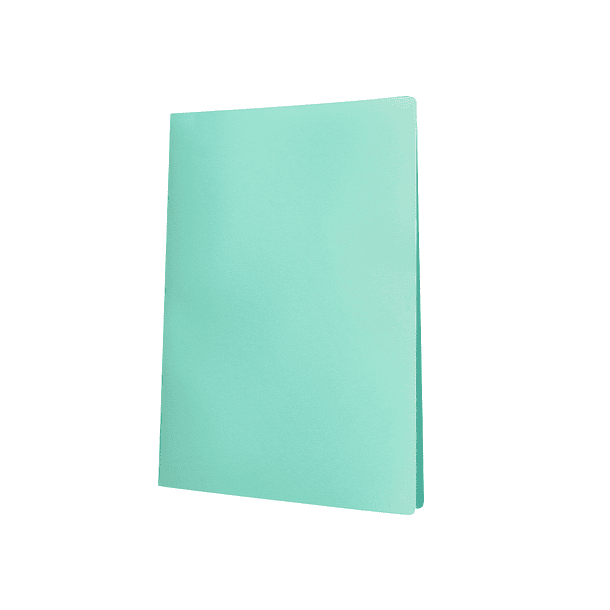 Capa catalogo liderpapel 40 bolsas polipropileno din a4 verde maca opaco 1