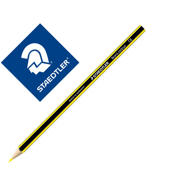 Lapis de cor staedtler wopex ecologico amarelo claro 2