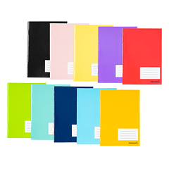 Caderno agrafado liderpapel din a4 80 f quadricula 5mm 60gr com margem