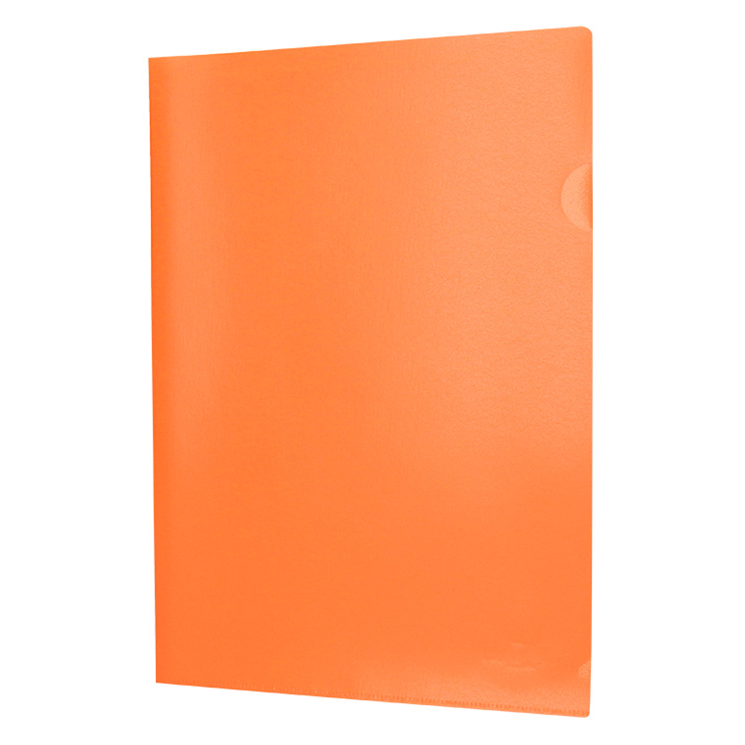 Bolsa dossier liderpapel com separador polipropileno din a4 laranja fluor opaco 20 folhas 3