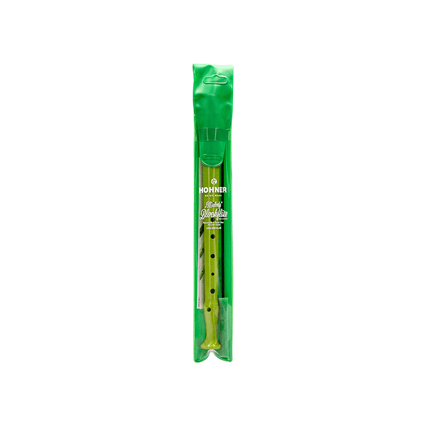 Flauta hohner 9508 cor verde bolsa verde e transparente 9