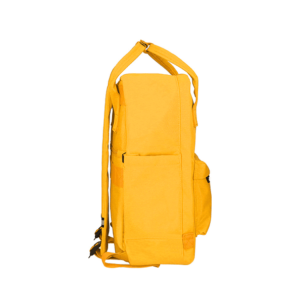 Mochila escolar antartik com bolso exterior amarela 270x120x380 cm 4