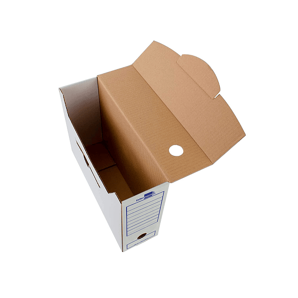 Caixa para arquivo definitivo liderpapel cartao 340 gr folio prolongado 10