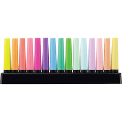 Marcador stabilo boss fluorescente 70 blister de 15 unidades cores sortidas