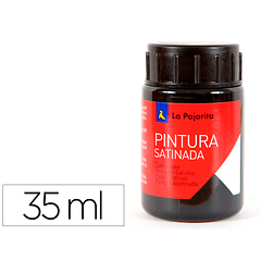 Tinta latex la pajarita 35 ml preto