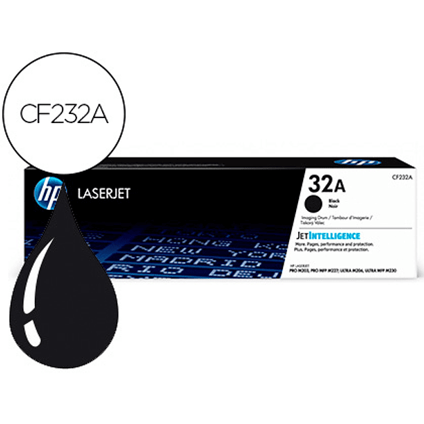 Tambor de imagem hp 32a laserjet pro m203 / mfp m227 / ultra m206 / ultra mfp m230 preto 23.000 pag 1