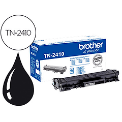 Toner brother tn-2410 para dcp-l2510 / 2530 / 2550 / hl-l2375 preto 1200 pag